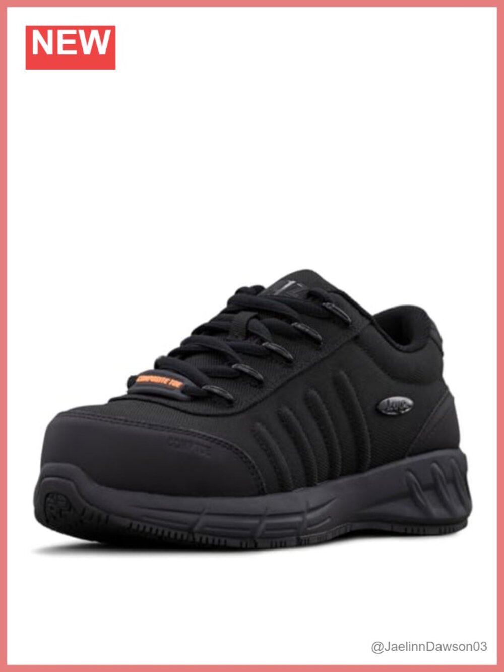 Water Resistant Nylon Work & Utility Shoes with Slip Resistant Rubber Outsole